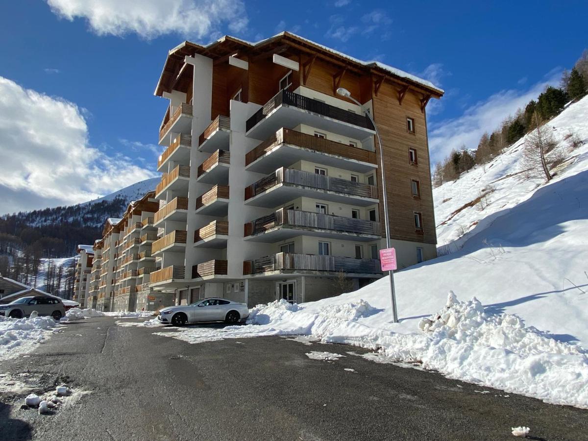 3 Pieces La Foux D Allos Vue Montagne Et Station Exteriör bild